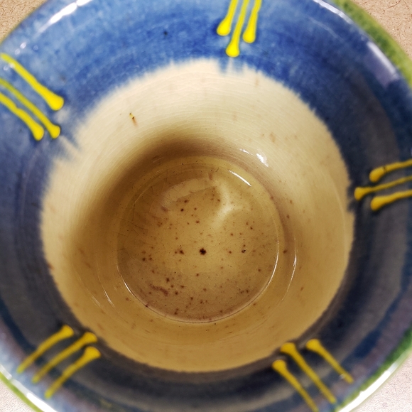 Hand-Painted Red Tulip Terra Cotta Mug - Picture 8 of 10